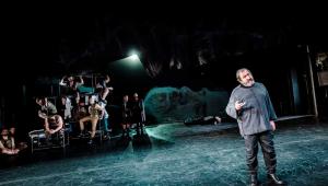 Burza,Teatr Narodowy, Mariusz Benoit (Ariel/Kaliban), fot. Krzysztof Bieliński