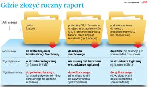 Gdzie złożyć roczny raport