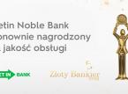 Getin znów nagrodzony za jakość obsługi