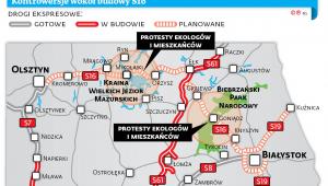 Kontrowersje wokół budowy S16