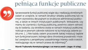 Kim jest osoba pełniąca funkcje publiczne