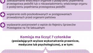 Zadania komisji do spraw pedofilii