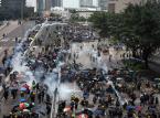 Kolejne starcia w Hongkongu. Użyto gazu łzawiącego i armatek wodnych