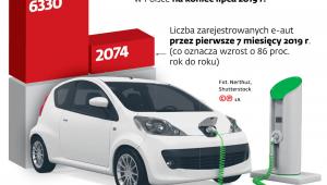Coraz więcej elektryków