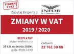 Zmiany w VAT: Masz pytania? Nasi eksperci pomogą!