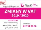Zmiany w VAT: Masz pytanie? Eksperci z kancelarii Chałas i wspólnicy odpowiedzą na nie