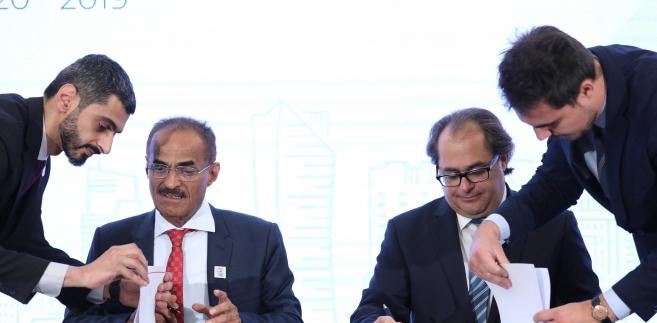 Marek Gróbarczyk i Abdullah Belhaif Al Nuaimi