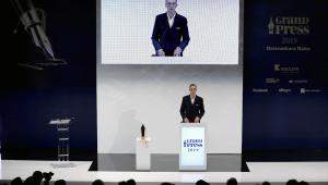 Gości gali Grand Press 2019 przywitał Andrzej Skworz, redaktor naczelny magazynu Press
