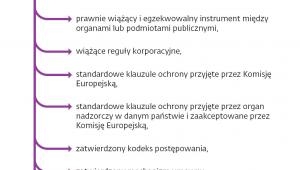 Kiedy możliwy jest transfer danych poza UE