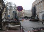 Samochód ciężarowy wjechał w bramę wjazdową do Kancelarii Prezydenta RP