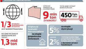 Jedzenie na zmarnowanie