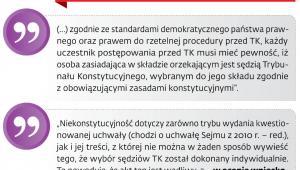 Sędziowie TK wybrani w 2010 r.