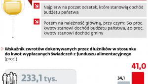Dłużnicy alimentacyjni