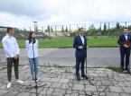 Morawiecki: Prosimy o przekazanie stadionu "Skry", chcemy wykonać remont za Rafała Trzaskowskiego