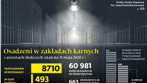 Osadzeni w zakładach karnych