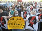 "Nie dla legalizacji przemocy domowej". Manifestacja na ulicach Warszawy