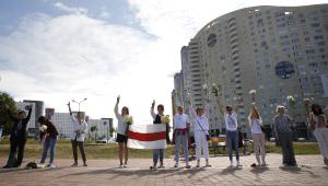 Protesty na Białorusi