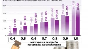 Ile zarobią zastępcy rzecznika dyscyplinarnego