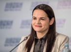 Cichanouska w Polsce. Spotka się z Morawieckim i wygłosi wykład na UW