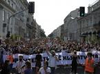 Młodzieżowy Strajk Klimatyczny na ulicach Warszawy