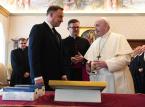 Duda po audiencji u Franciszka: Z papieżem rozmawialiśmy o tym, jak dążyć do pokoju